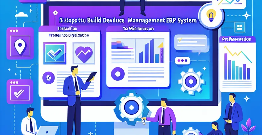 3 步搭建设备管理 ERP 系统：从巡检到维修全流程数字化